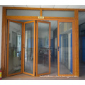 5mm+25A+5mm Double Glazing Aluminium Bi-Fold Door